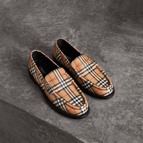 burberry loafers for men|burberry men's formal shoes.